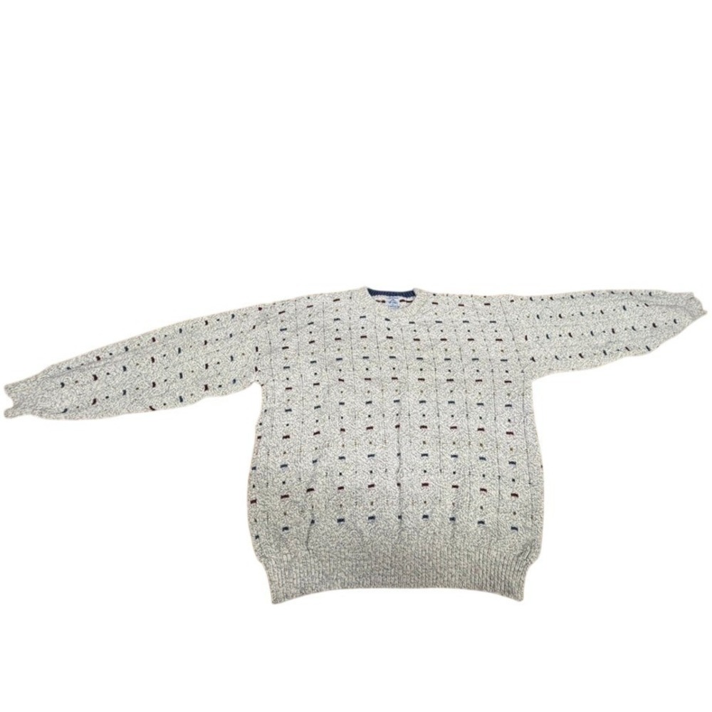 Cambridge Classics Mens‎ XL Textured Knit Sweater Pullover Cotton USA
